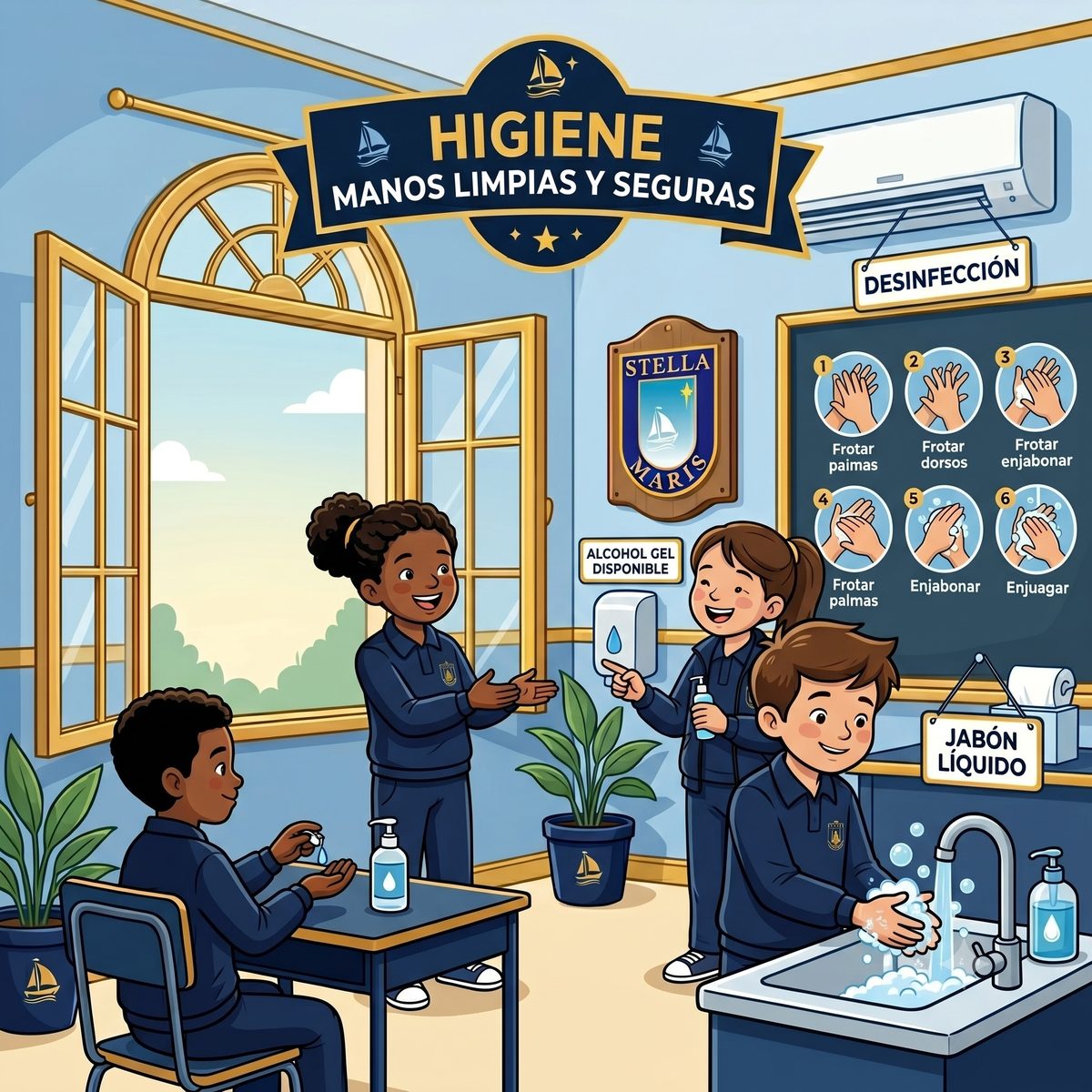Higiene: Manos Limpias y Seguras