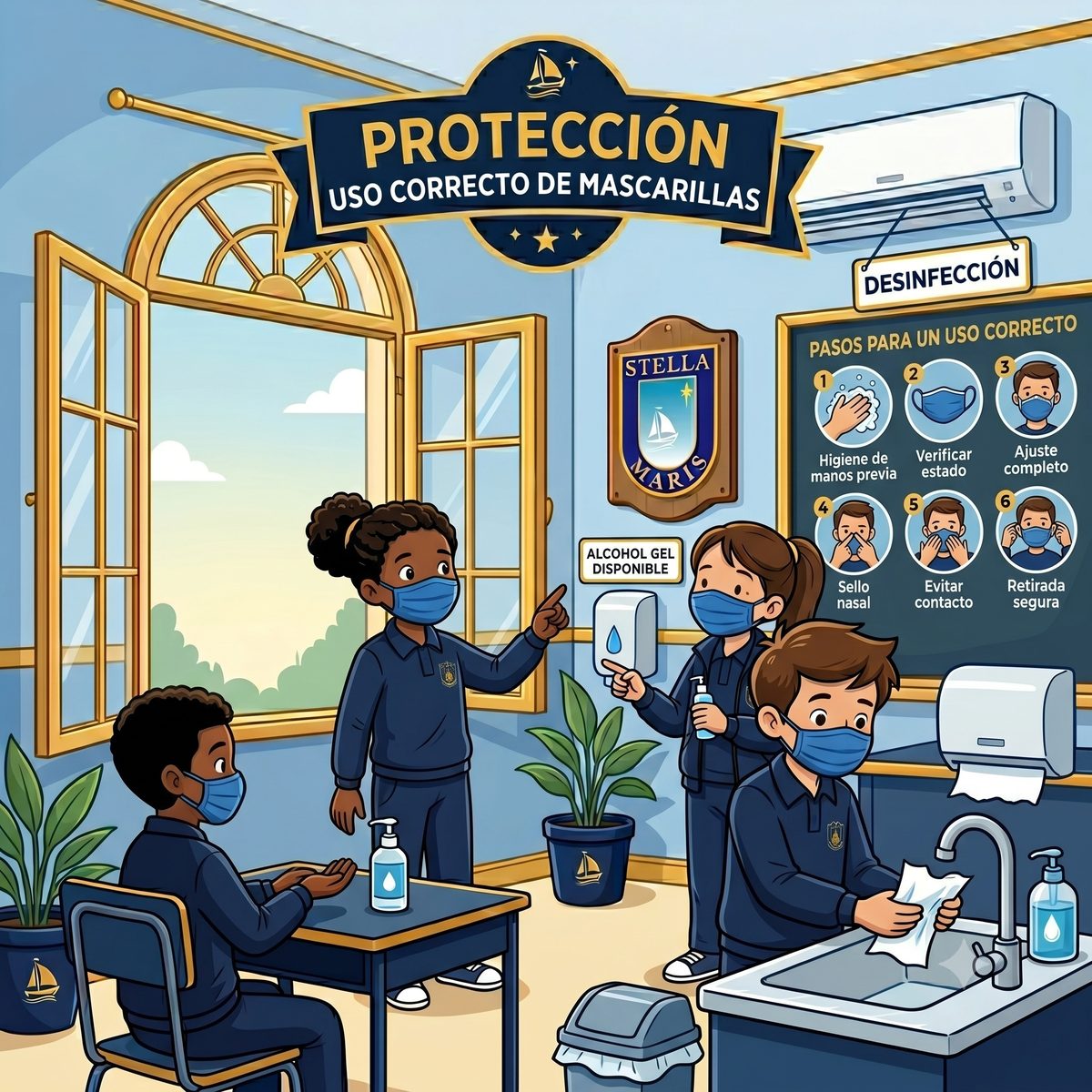 Protección: Uso Correcto de Mascarillas